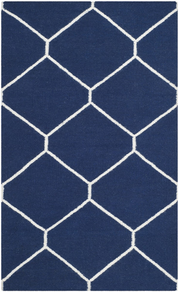 Safavieh Dhurries 635 Hand Woven Flat Weave 80% Wool/20% Cotton Rug DHU635D-3