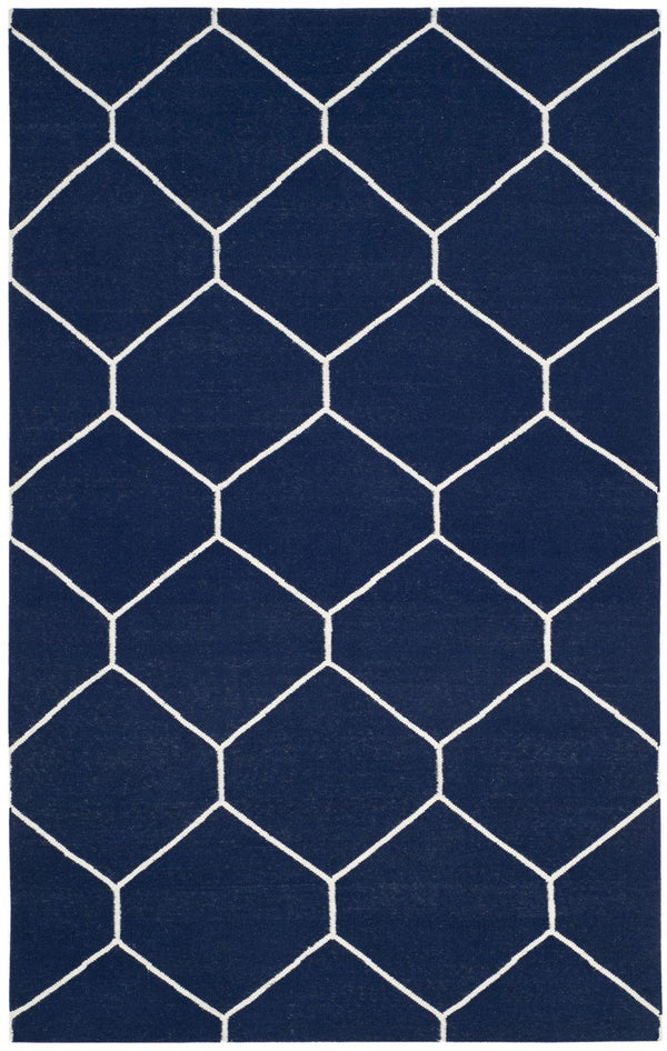 Safavieh Dhurries 635 Hand Woven Flat Weave 80% Wool/20% Cotton Rug DHU635D-3