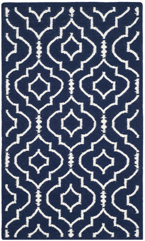 Safavieh Dhurries 637 Hand Woven Flat Weave 80% Wool/20% Cotton Rug DHU637D-3