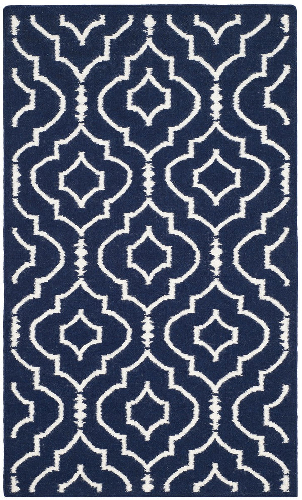 Safavieh Dhurries 637 Hand Woven Flat Weave 80% Wool/20% Cotton Rug DHU637D-3