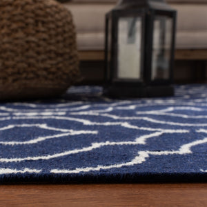 Safavieh Dhurries 637 Hand Woven Flat Weave 80% Wool/20% Cotton Rug DHU637D-3