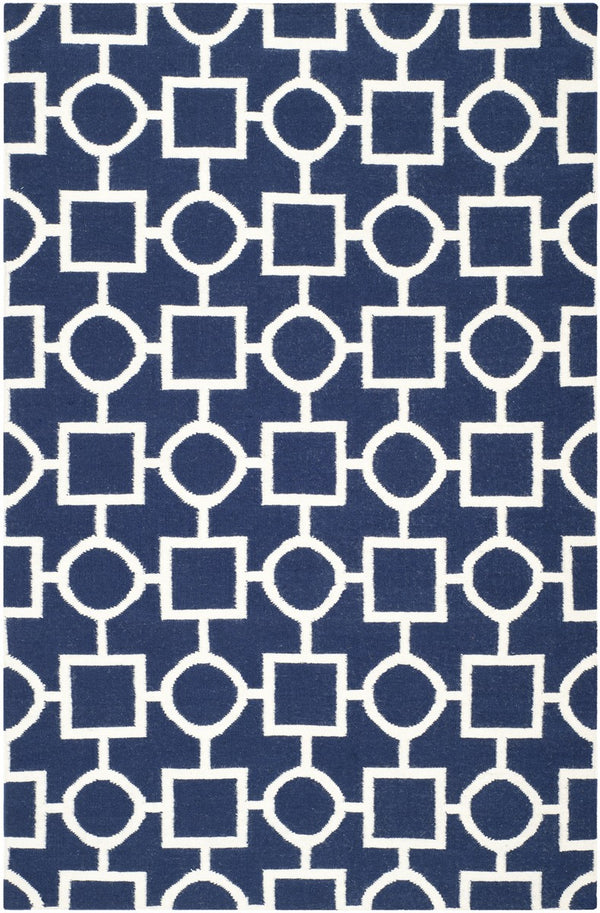 Safavieh Dhurries 639 Hand Woven Flat Weave 80% Wool/20% Cotton Rug DHU639D-3