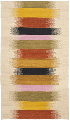 Safavieh Dhurries 642 Hand Woven Flat Weave 80% H. S. Wool/20% Cotton Rug DHU642A-3