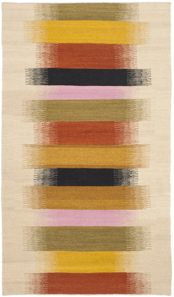 Safavieh Dhurries 642 Hand Woven Flat Weave 80% H. S. Wool/20% Cotton Rug DHU642A-3