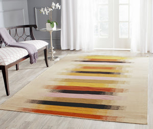 Safavieh Dhurries 642 Hand Woven Flat Weave 80% H. S. Wool/20% Cotton Rug DHU642A-3
