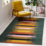 Safavieh Dhurries 642 Flat Weave 80% Wool/20% Cotton Contemporary Rug DHU642Y-8