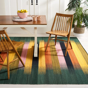 Safavieh Dhurries 642 Flat Weave 80% Wool/20% Cotton Contemporary Rug DHU642Y-8