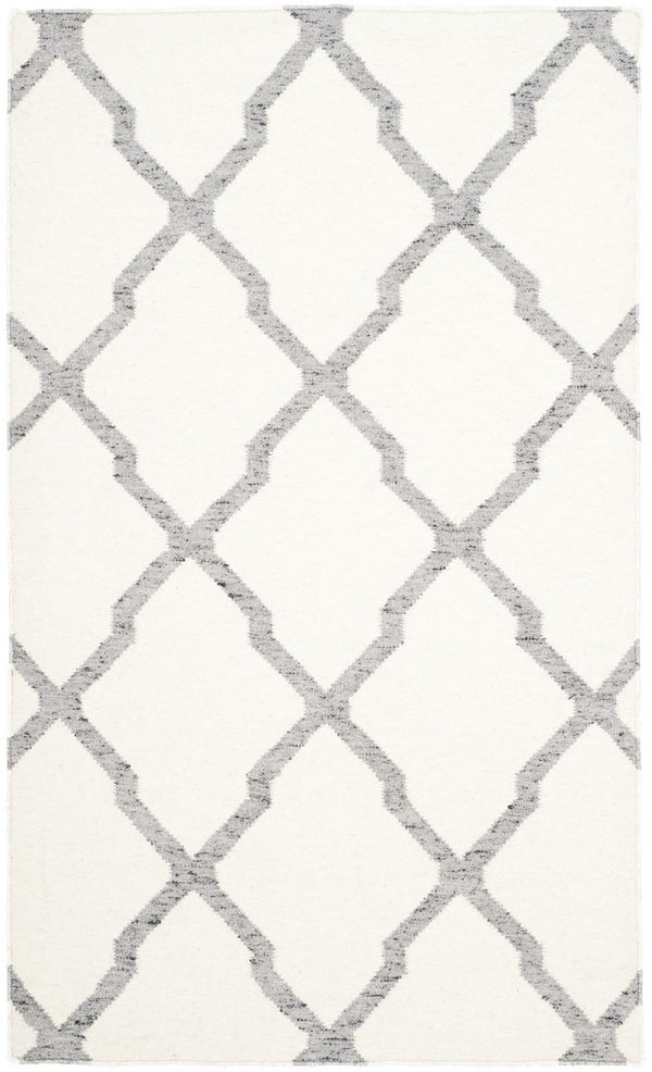 Safavieh Dhurries 645 Hand Woven Flat Weave 50% Wool/30% Viscose/20% Cotton Rug DHU645A-3