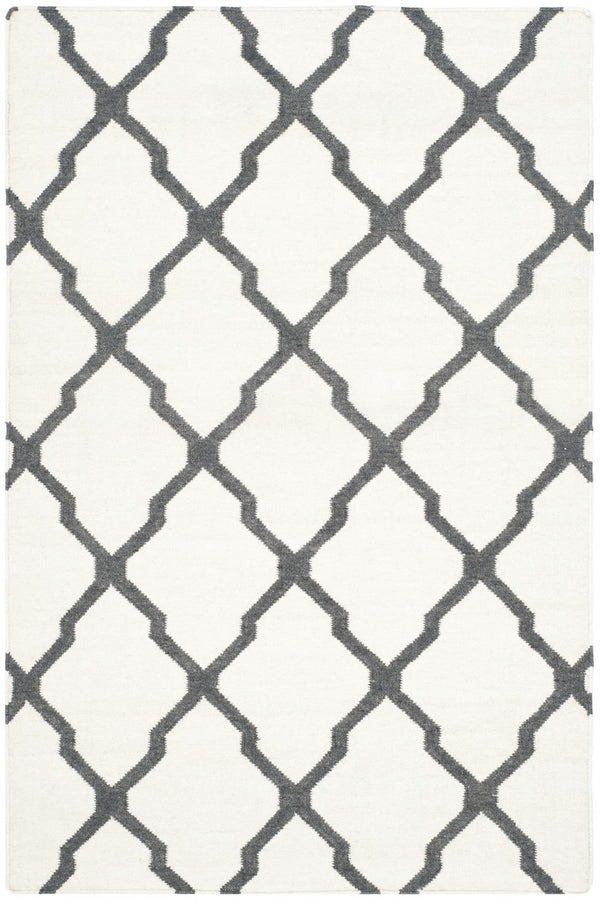 Safavieh Dhurries 645 Hand Woven Flat Weave 50% Wool/30% Viscose/20% Cotton Rug DHU645B-3