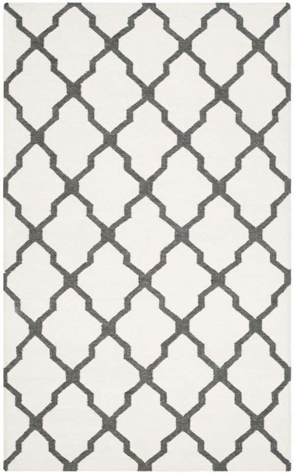 Safavieh Dhurries 645 Hand Woven Flat Weave 50% Wool/30% Viscose/20% Cotton Rug DHU645B-3