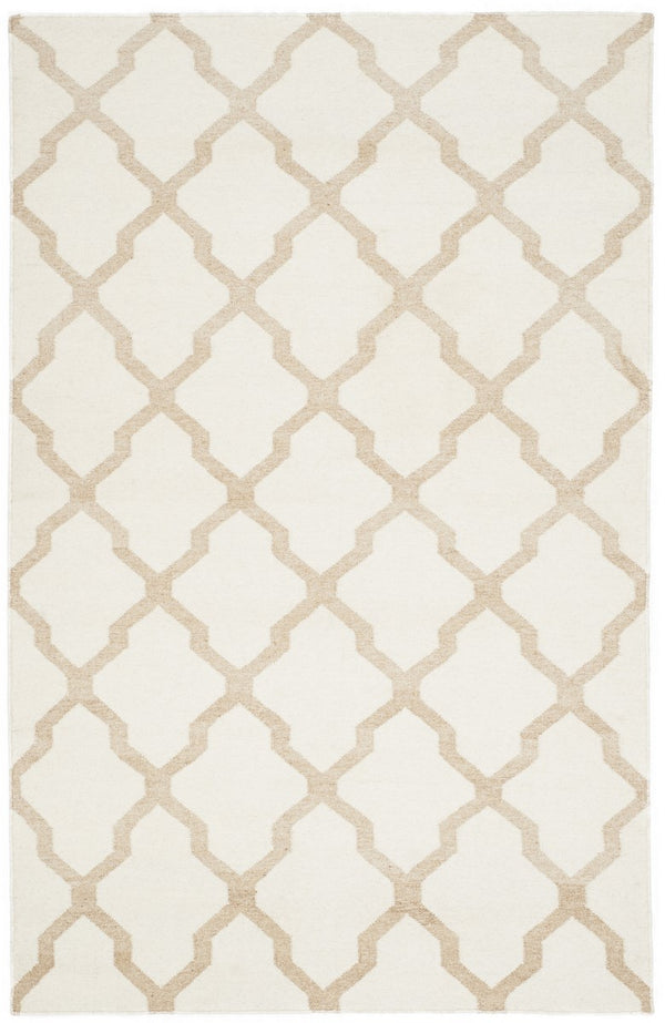 Safavieh Dhurries 645 Hand Woven Flat Weave 50% Wool/30% Viscose/20% Cotton Rug DHU645C-3