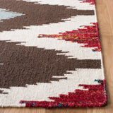 Safavieh Dhurries 647 Hand Woven Flat Weave 50% Wool/30% Viscose/20% Cotton Rug DHU647A-3