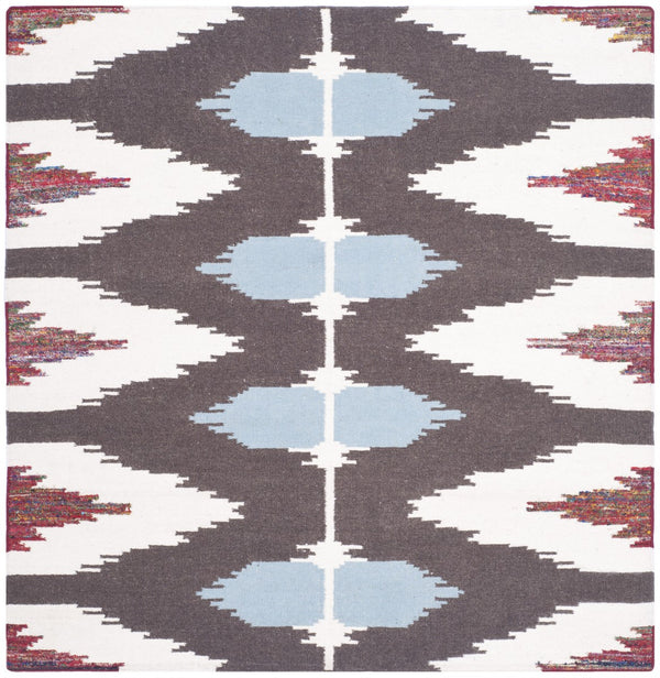 Safavieh Dhurries 647 Hand Woven Flat Weave 50% Wool/30% Viscose/20% Cotton Rug DHU647A-3