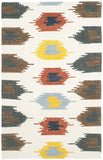 Safavieh Dhurries 648 Hand Woven Flat Weave 80% Wool/20% Cotton Rug DHU648A-3