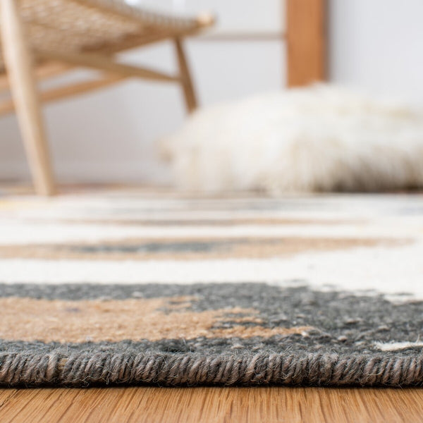 Safavieh Dhurries 648 Hand Woven Flat Weave 80% Wool/20% Cotton Rug DHU648A-3