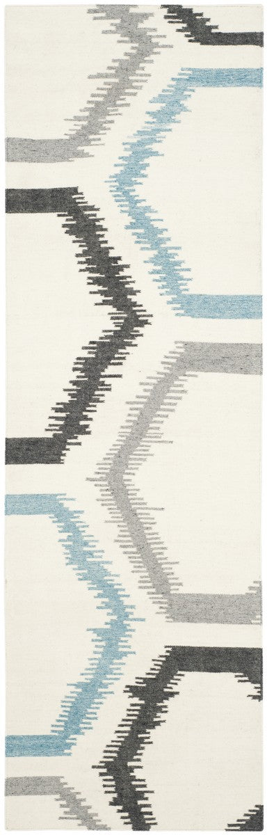 Safavieh Dhurries 655 Hand Woven Flat Weave 50% Wool/30% Viscose/20% Cotton Rug DHU655A-3