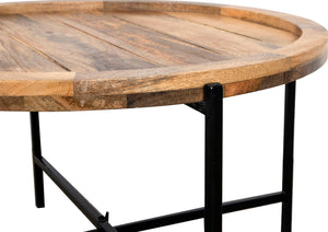 Porter Designs Camden Solid Wood Transitional Coffee Table Natural 05-215-03-4015