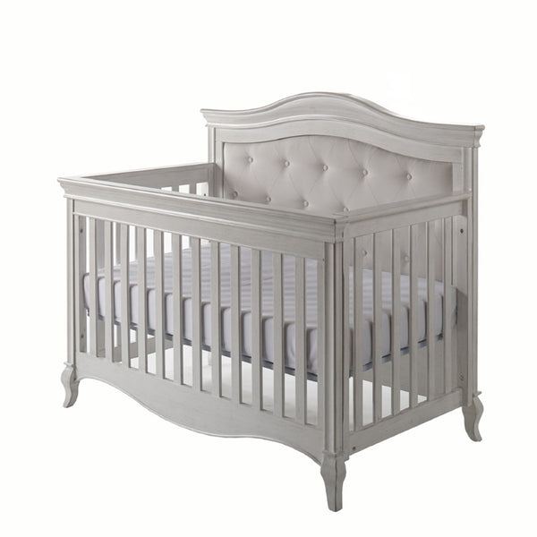 Pali Diamante Forever Crib Vintage White Acacia, Poplar and Birch Veneer 2400-VW