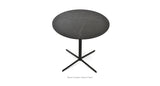 Diana Dining Table Set: Black Marble