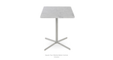 Diana Dining Table Set: Marble