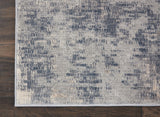 Nourison Rustic Textures RUS02 Painterly Machine Made Power-loomed Indoor Area Rug Beige/Grey 7'10" x 10'6" 99446461964