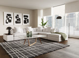 VIG Furniture Divani Casa Dixon - Modern White L- Shaped Modular Sectional Sofa VGKK-KF2707-WHT-SECT VGKK-KF2707-WHT-SECT