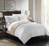 Alligator Beige Queen 3pc Comforter Set