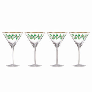Lenox Holiday 4-Piece Martini Glass Set 893570