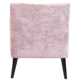 Porter Designs Kristina Mid-Century Modern Modern Accent Chair Pink 01-201C-06-342