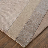 Nash Hand-Tufted Mosaic Rug - Mid-Century Color Block Design in Wool & Viscose, Artisan Crafted Beauty