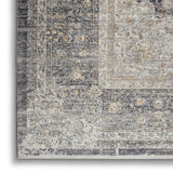 Nourison Starry Nights STN05 Farmhouse & Country Machine Made Loom-woven Indoor Area Rug Charcoal/Creme 5'3" x 7'3" 99446745576