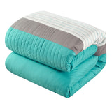 Vixen Turquoise King 24pc Comforter Set