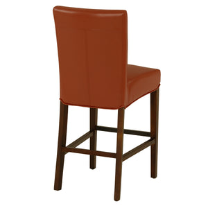 Milton Counter Stool - Elegant Bonded Leather Design with Sturdy Birch Frame and Contemporary Style