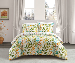 Chic Home Robin Bed In a Bag Duvet Set Multi Color King