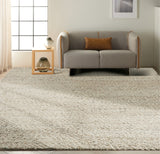 Nourison Calvin Klein Riverstone CK940 Contemporary Handmade Woven Indoor Area Rug Grey/Ivory 8' x  10' 99446755452