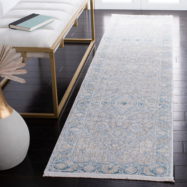 Safavieh Dream 411 Power Loomed 60% Viscose/40% Polyester Traditional Rug DRM411H-7SQ