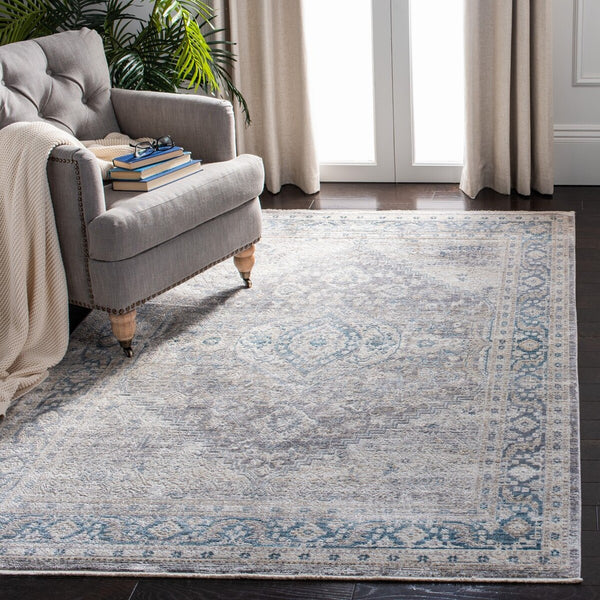 Safavieh Dream 411 Power Loomed 60% Viscose/40% Polyester Traditional Rug DRM411H-7SQ