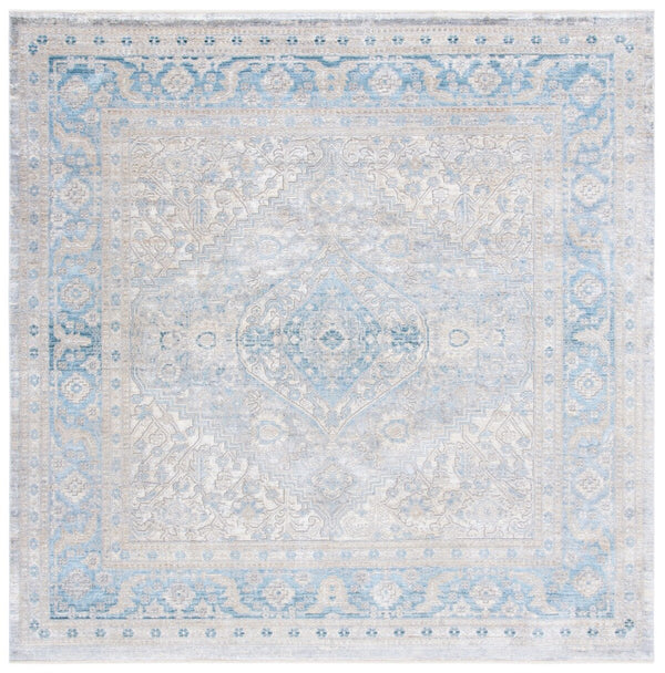 Safavieh Dream 411 Power Loomed 60% Viscose/40% Polyester Traditional Rug DRM411H-7SQ