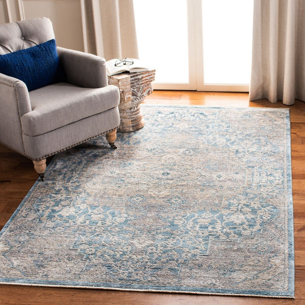 Safavieh Dream 412 Power Loomed 60% Viscose/40% Polyester Traditional Rug DRM412M-7SQ