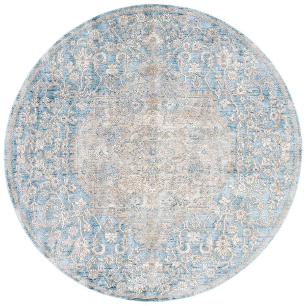 Safavieh Dream 412 Power Loomed 60% Viscose/40% Polyester Traditional Rug DRM412M-7SQ