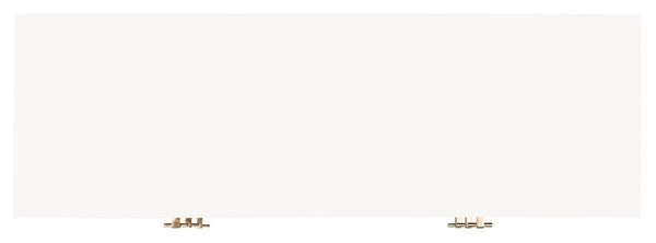 Genevieve 6 Drawer Dresser Walnut / White Wood DRS5002A-2BX