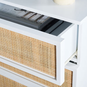 Safavieh Zadie Rattan Dresser DRS5003B-2BX