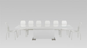 VIG Furniture Modrest Bono "T" - Modern White Dining Table VGGU-BONO2