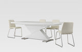 VIG Furniture Modrest Bono "Z" - Modern White Dining Table VGGUBONO