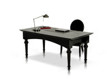 VIG Furniture A&X Ambassador - Transitional Black Crocodile Lacquer Office Desk VGUNAA701-180