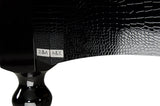 VIG Furniture A&X Ambassador - Transitional Black Crocodile Lacquer Office Desk VGUNAA701-180