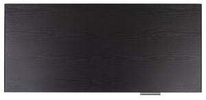 Safavieh Jorja 1 Drawer 1 Shelf Desk in Black and Gold DSK2200B 889048734845