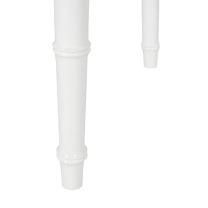 Safavieh Noely Writing Desk Modern Coastal White Wood NC Coating MDF ZiNC Alloy DSK3500A 889048339712