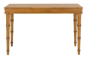 Safavieh Noely Desk Coastal Writing Brown Wood NC Coating MDF ZiNC Alloy DSK3500B 889048339729