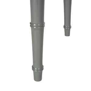 Safavieh Noely Writing Desk Modern Coastal Grey Wood NC Coating MDF ZiNC Alloy DSK3500C 889048339736